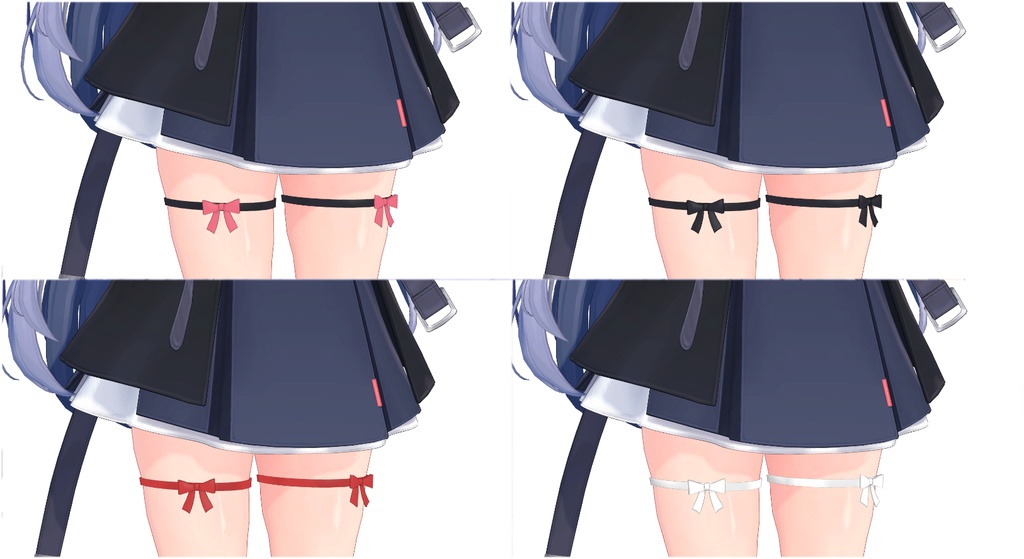 【桔梗ちゃん用】ガーターリボン