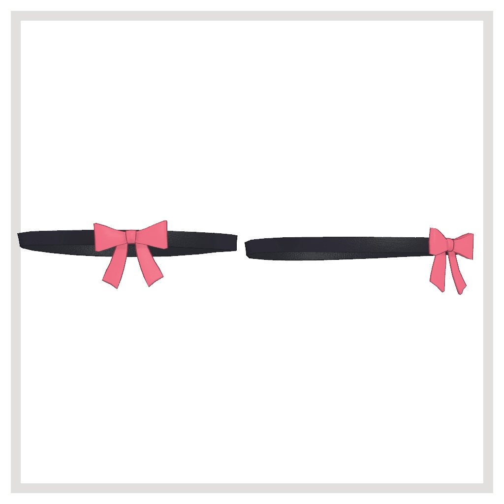 【桔梗ちゃん用】ガーターリボン