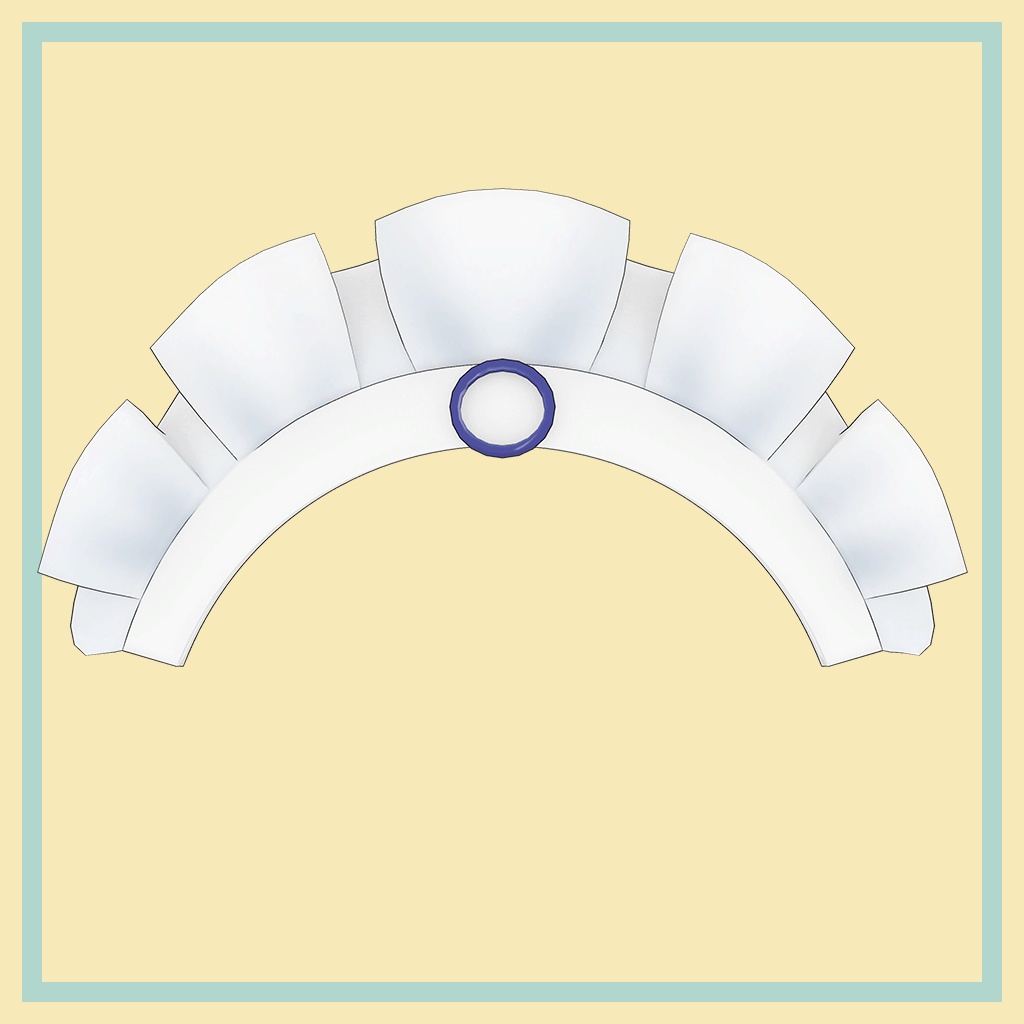 フリルカチューシャ