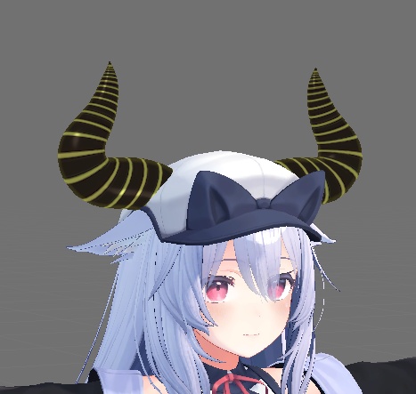 ラインの入った角