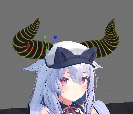 ラインの入った角