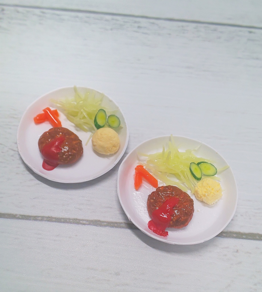 ハンバーグプレート (※1つずつ販売)