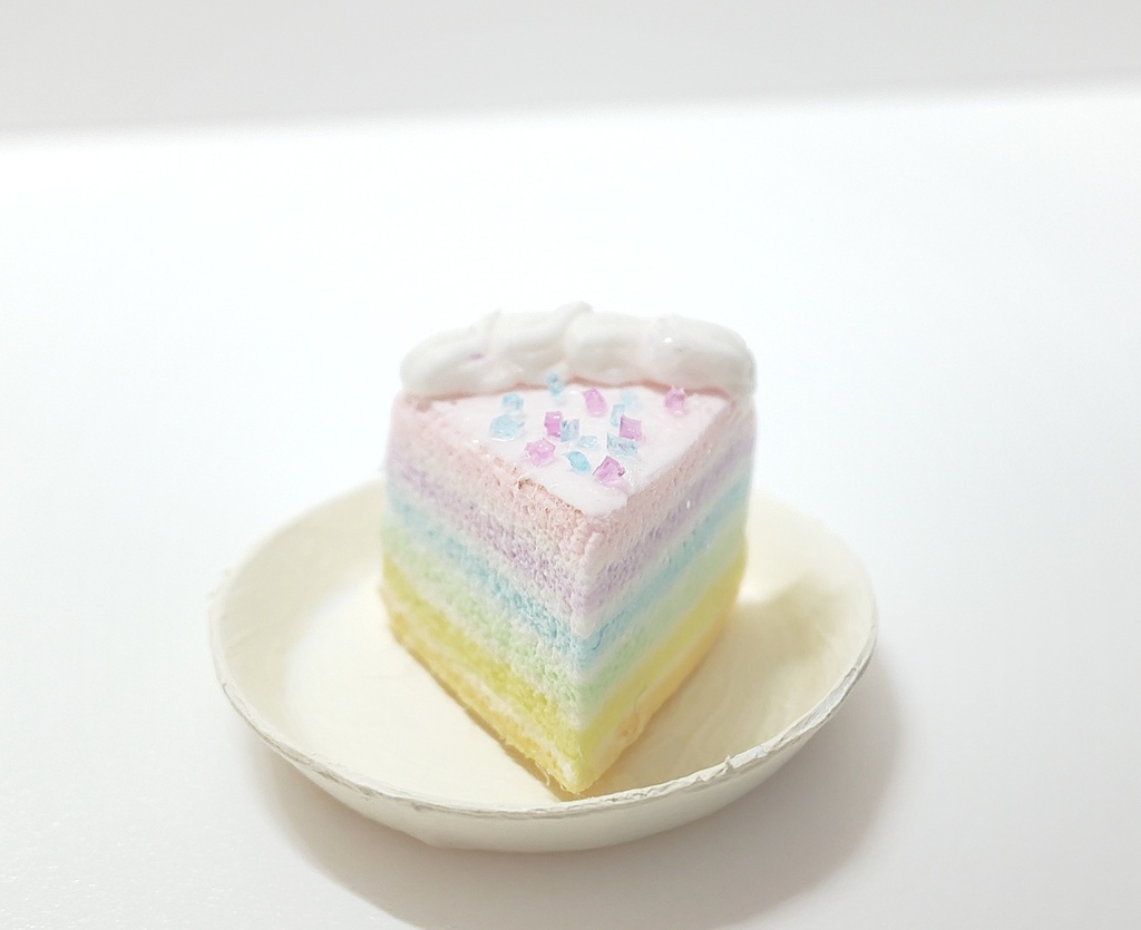 虹のケーキ (2個セット)