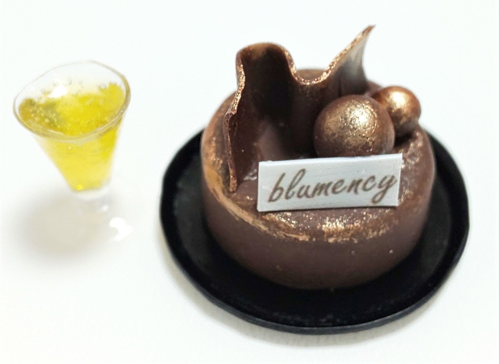 大人なチョコレートケーキセット Blumency Booth