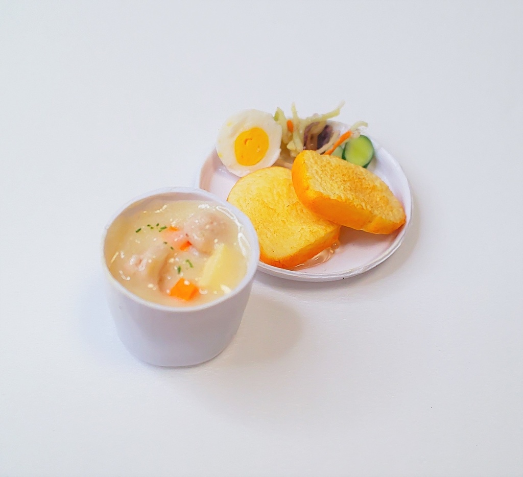 クリームシチューランチ
