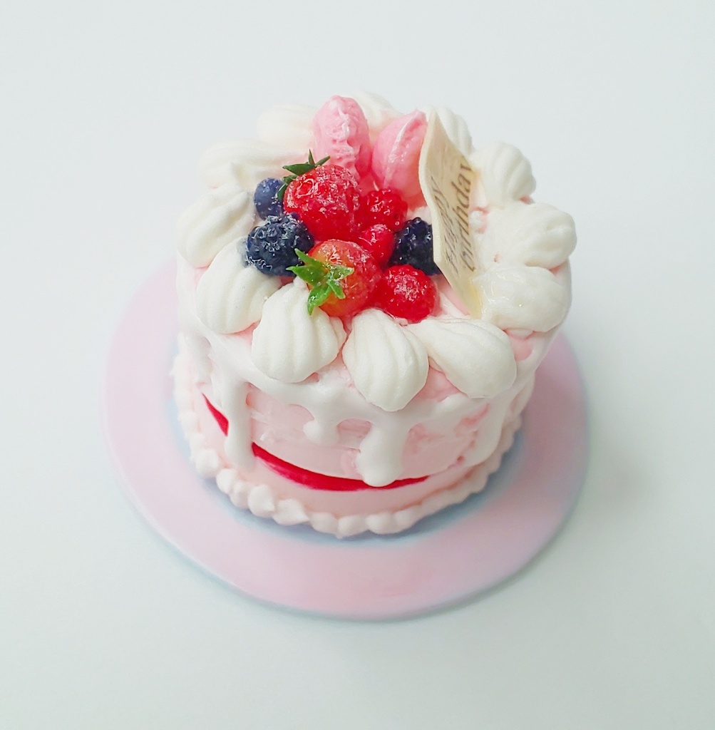 ドリップベリーケーキ