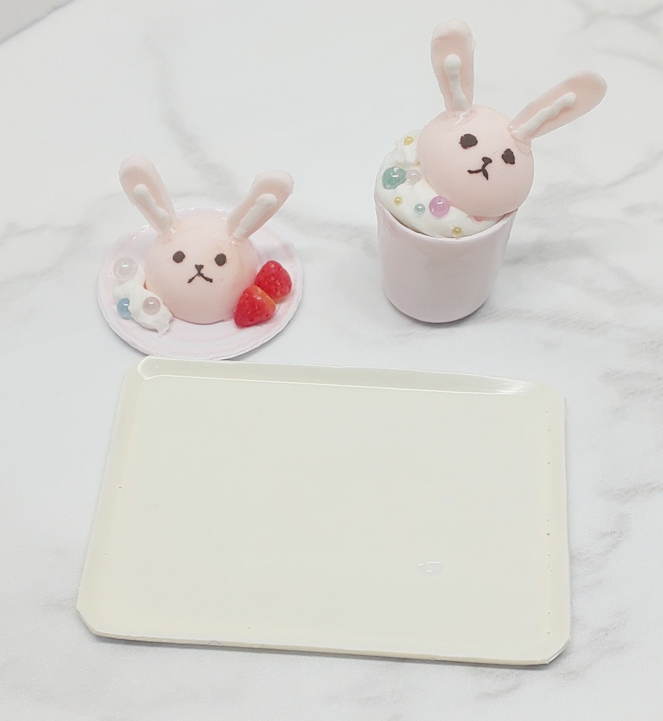 デザートセット(うさぎ)