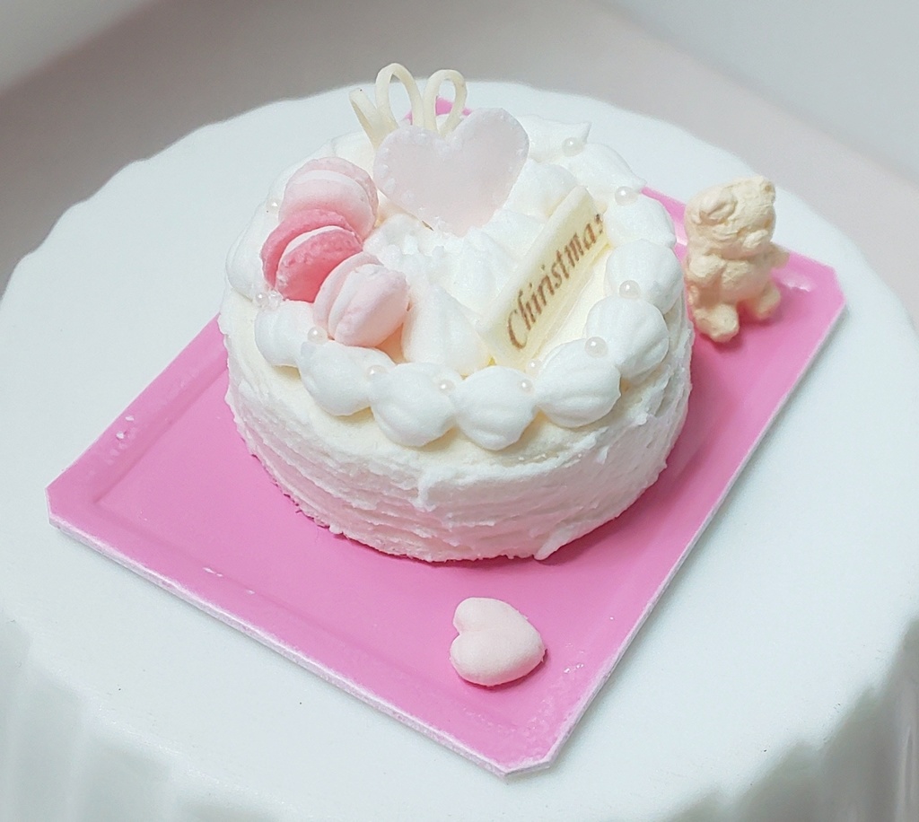 ホワイトクリスマスケーキ