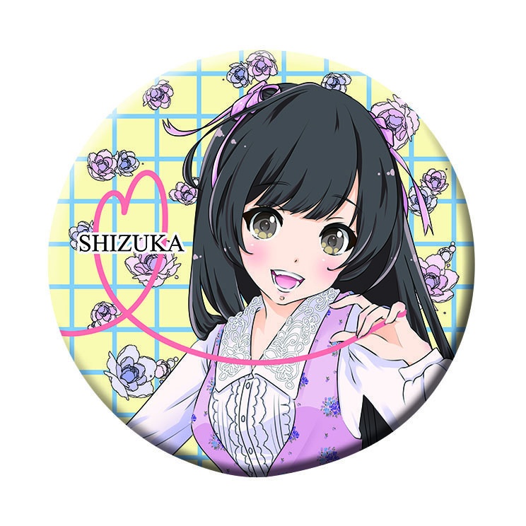 SHIZUKA　×　shokora　缶バッジ２個セット