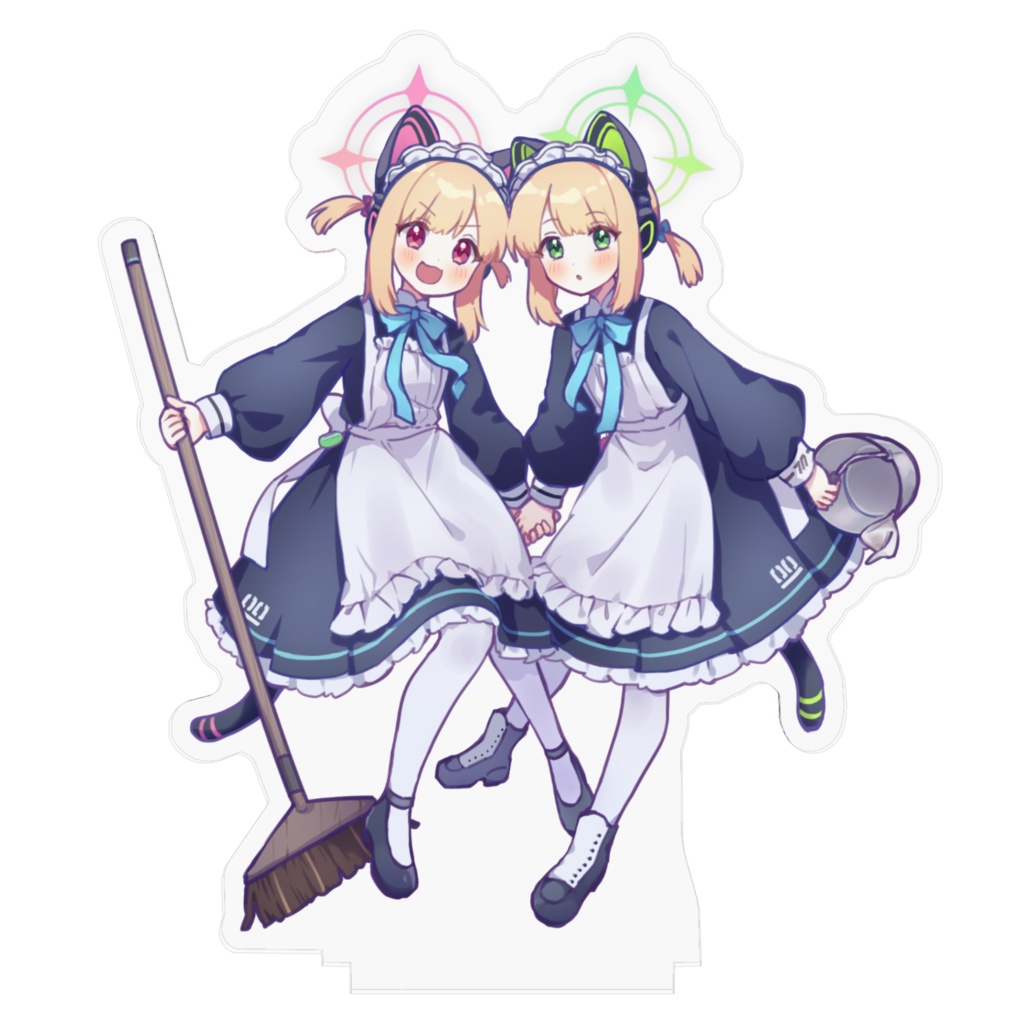 メイドモモイ&メイドミドリのアクリルスタンド