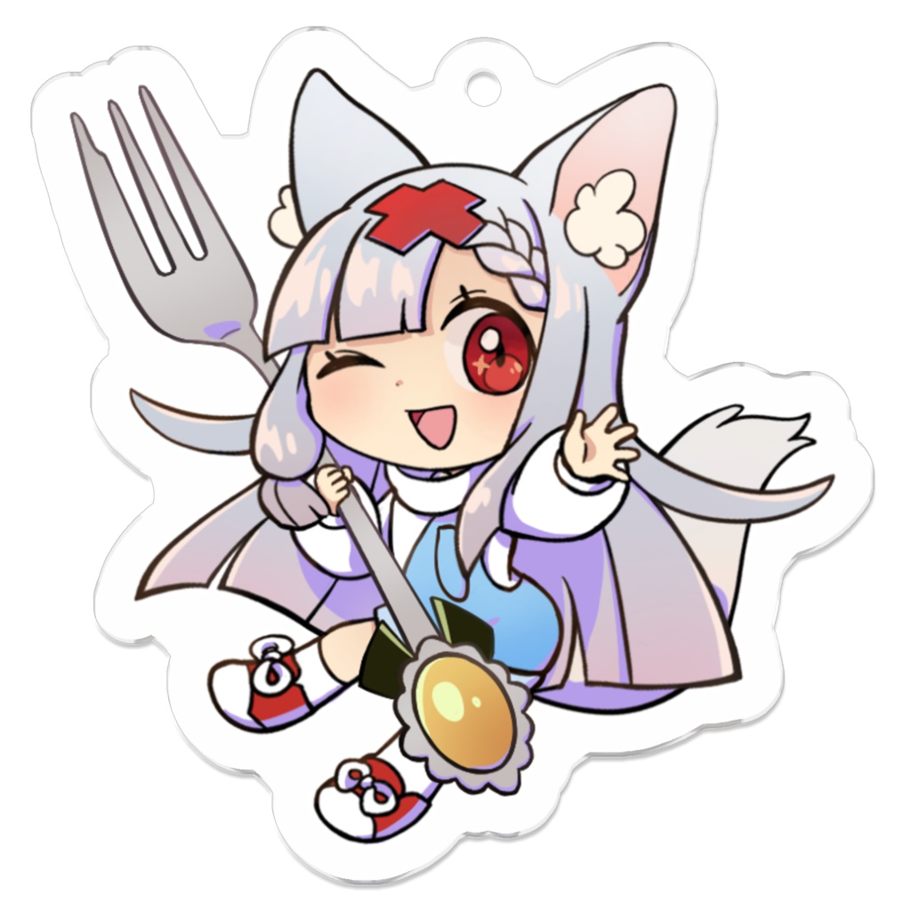 めれんげちゃんアクキー - 50 x 50 (mm)