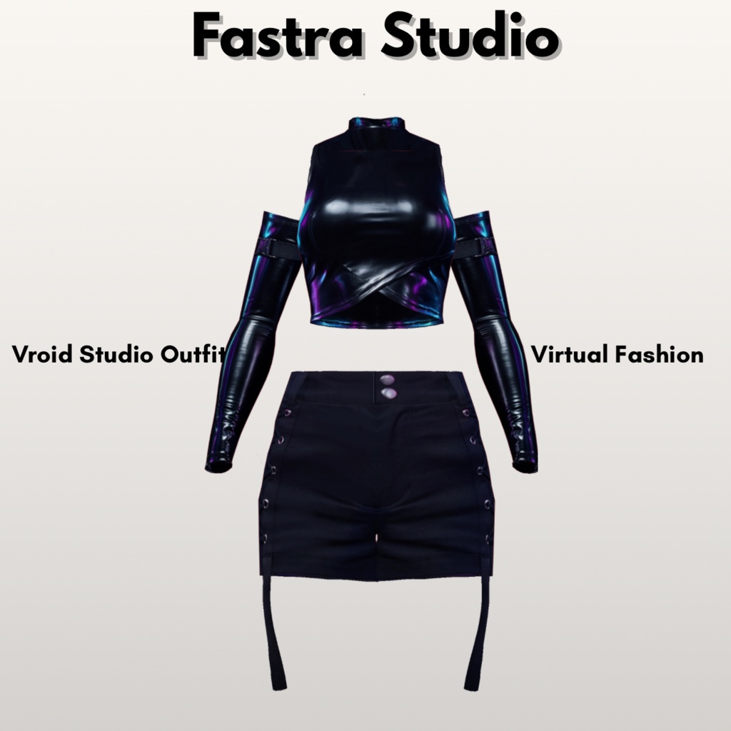 VRoid Clothes Cyberpunk VRoid Studio VRoid Texture Customitem VRoid Cosplay