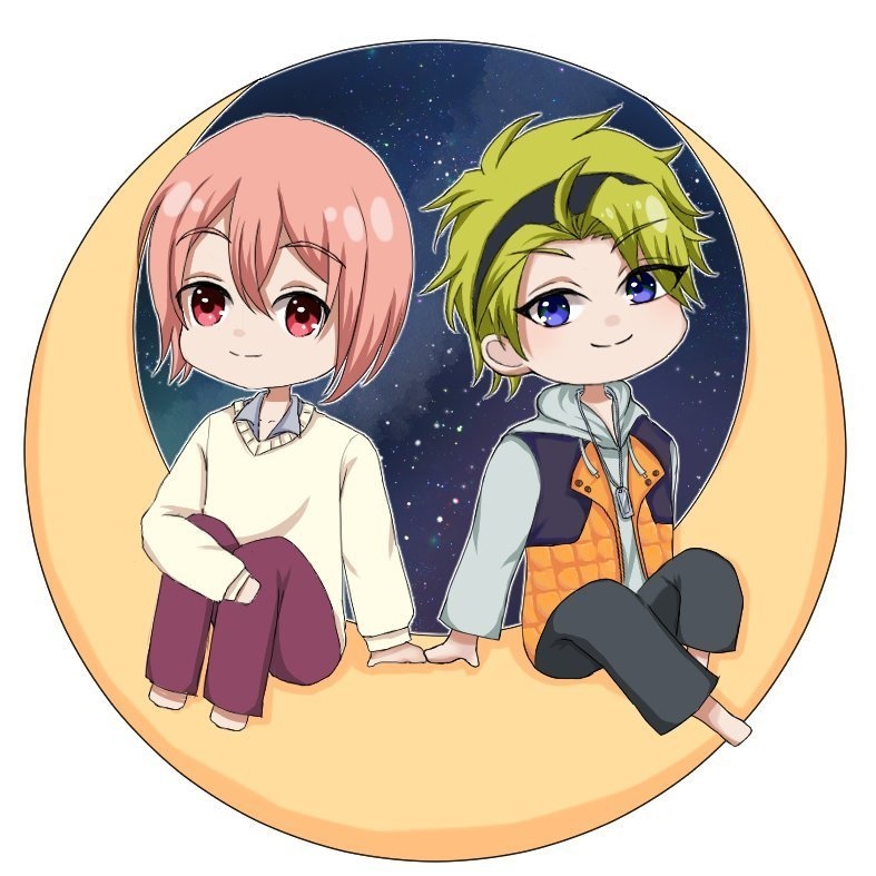 あおみさお月様アクキー