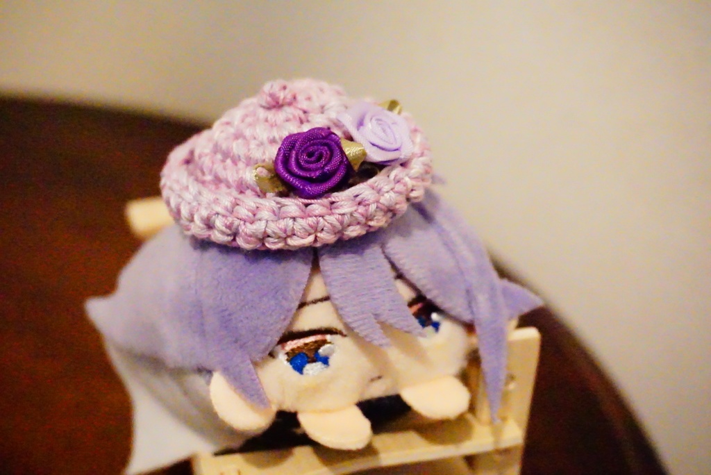編み物の帽子