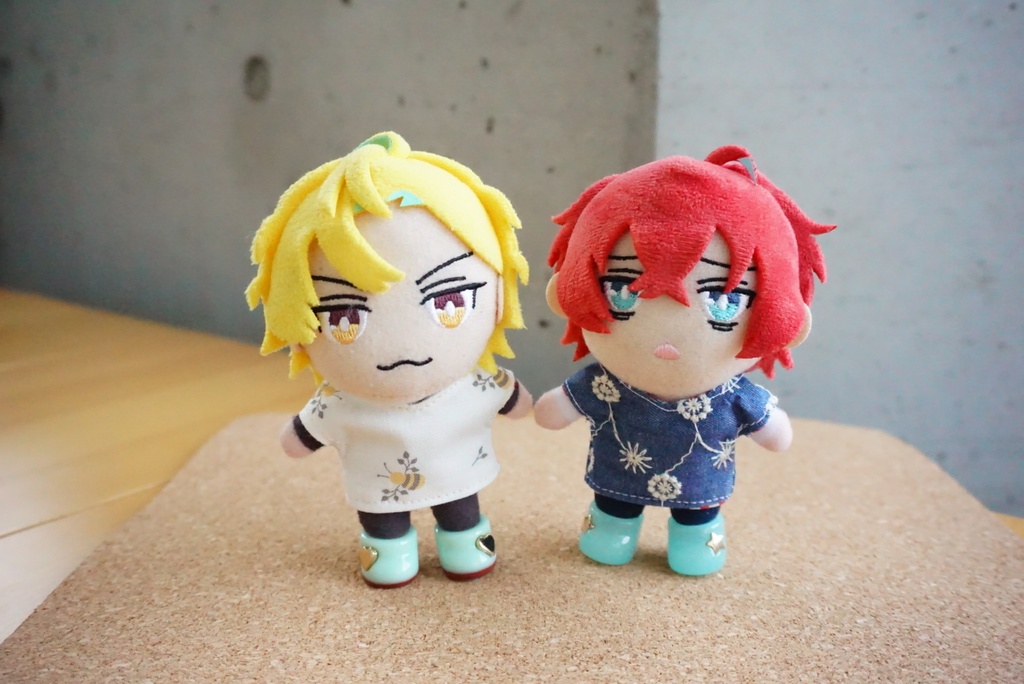 リバーシブルぬい服(デニム)