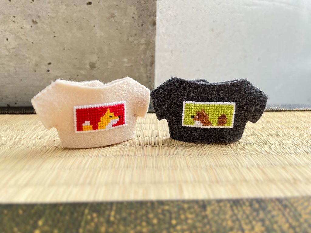 Tシャツ(キツネ・タヌキ・オムライス・プリン)