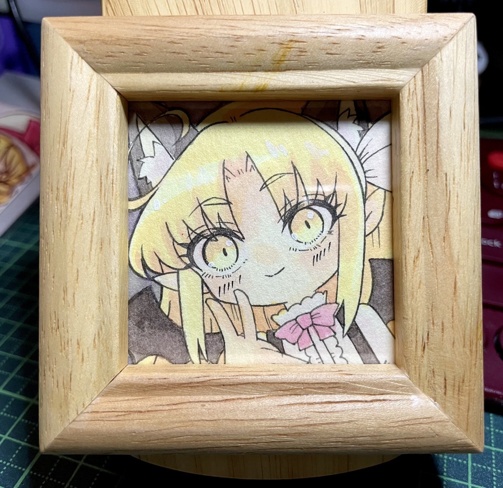 【東方旧作】くるみ カラーインク原画【猫耳シリーズ】