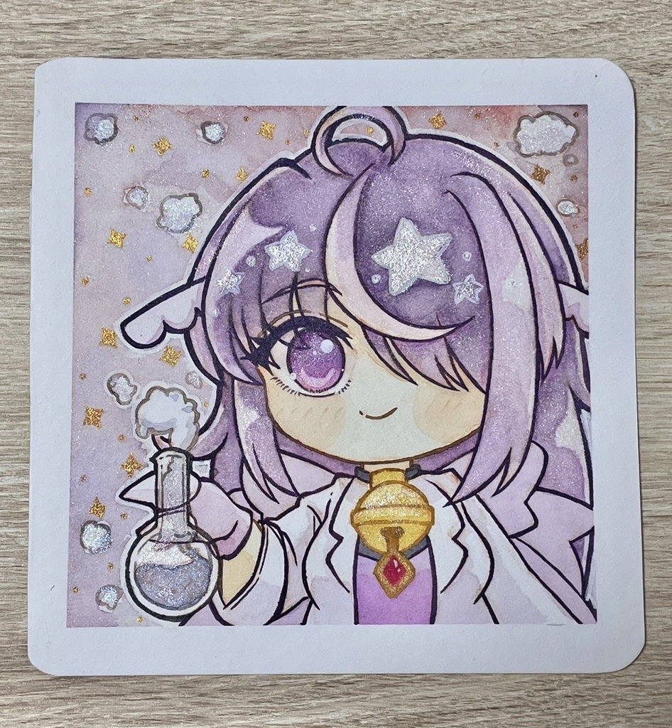 【原画】ゴールデン☆ガチゴリラ様ファンアート【額装済】