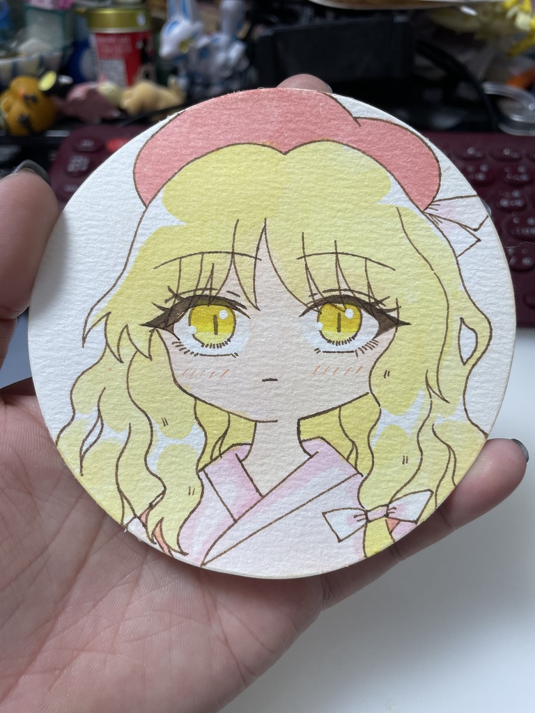 【東方】水彩原画【蓬莱少女繪幻想】