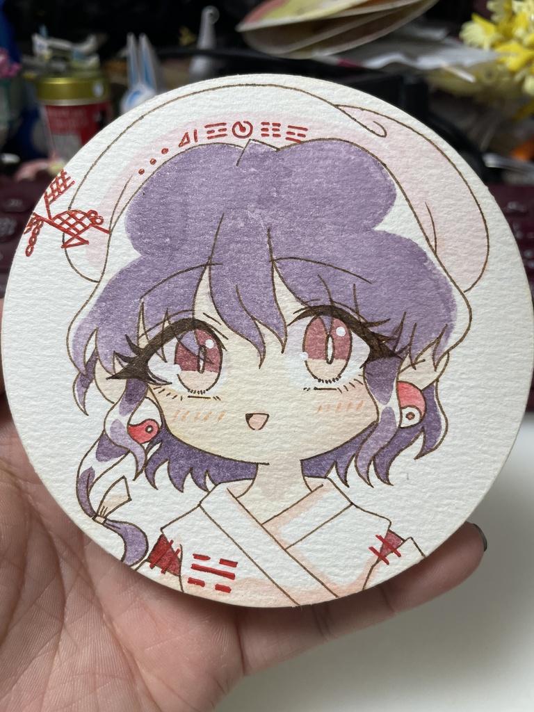 【東方】水彩原画【蓬莱少女繪幻想】