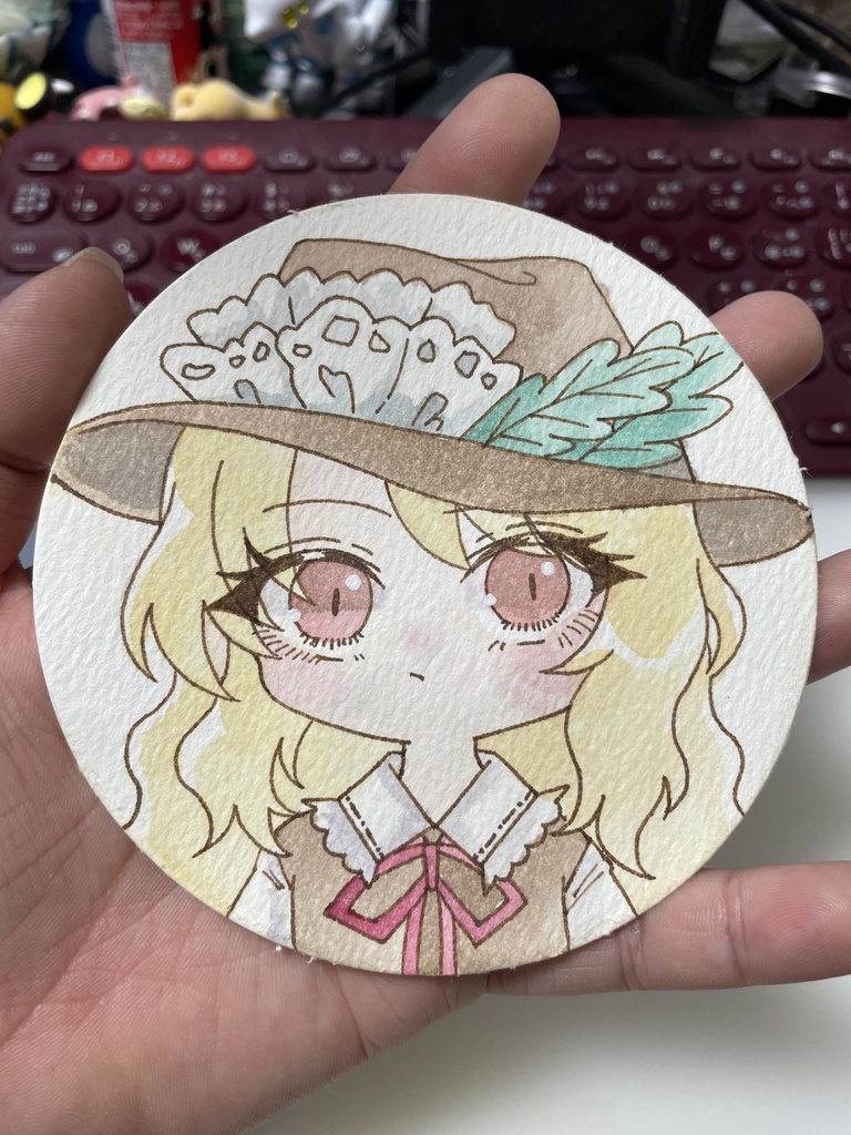 【東方】水彩原画【蓬莱少女繪幻想】