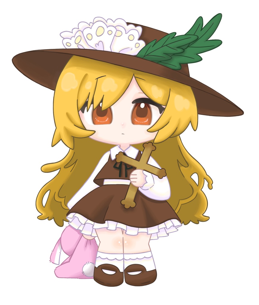 【受注生産】ジャケットのあの子アクリルフィギュア（お出かけ仕様）