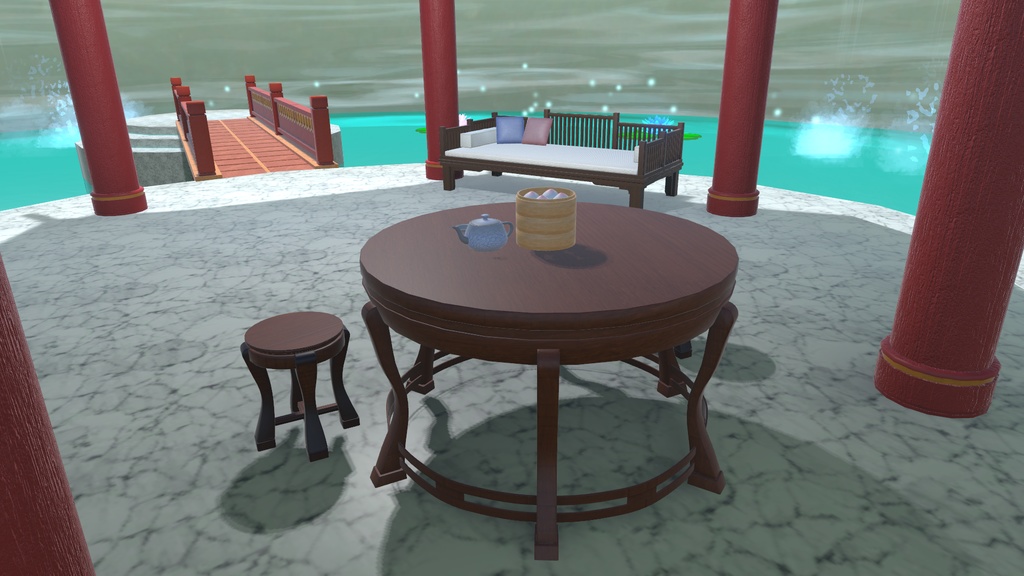 VRChat用ワールド『壺中の空 ~The sky in the Vase~』