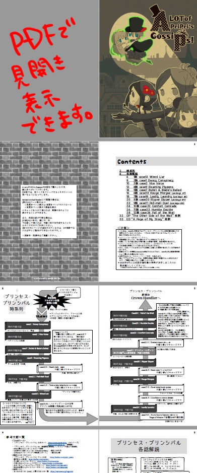 【無料版】プリンセス・プリンシパル解説本 A Lot of PriPri's Gossips!
