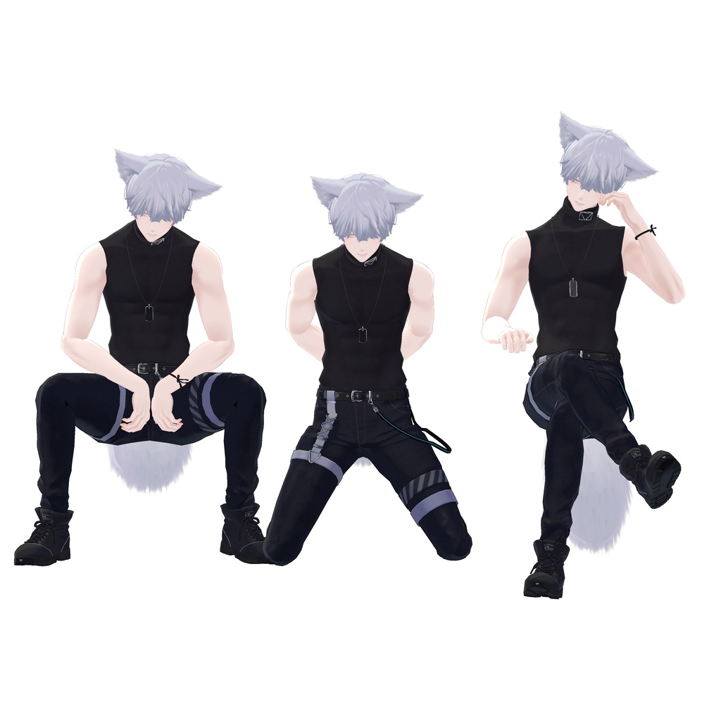 Men's Pose Set 1