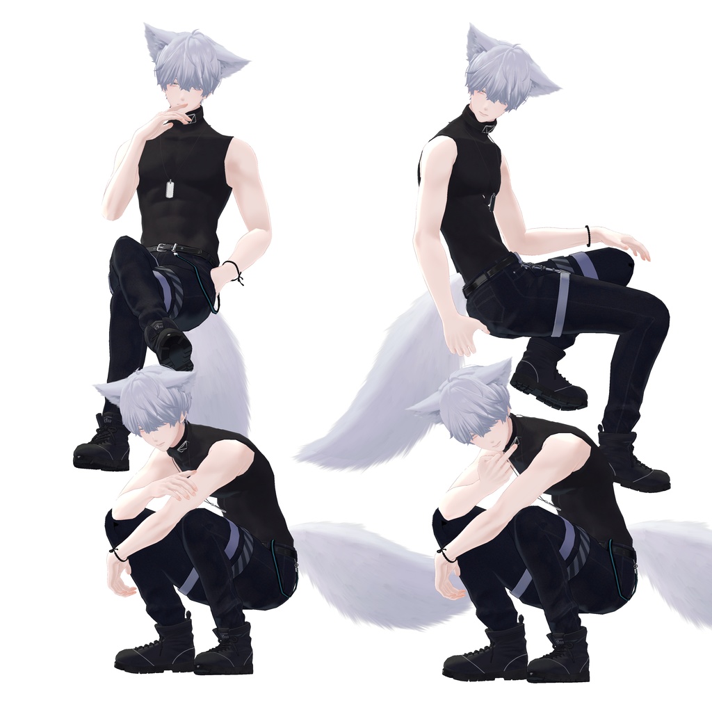 Men's Pose Set 1