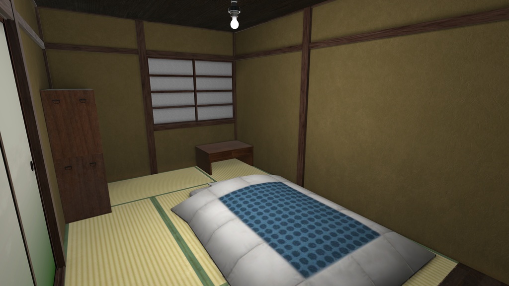 【VRChatワールド】昭和の古いアパート【シェアok】