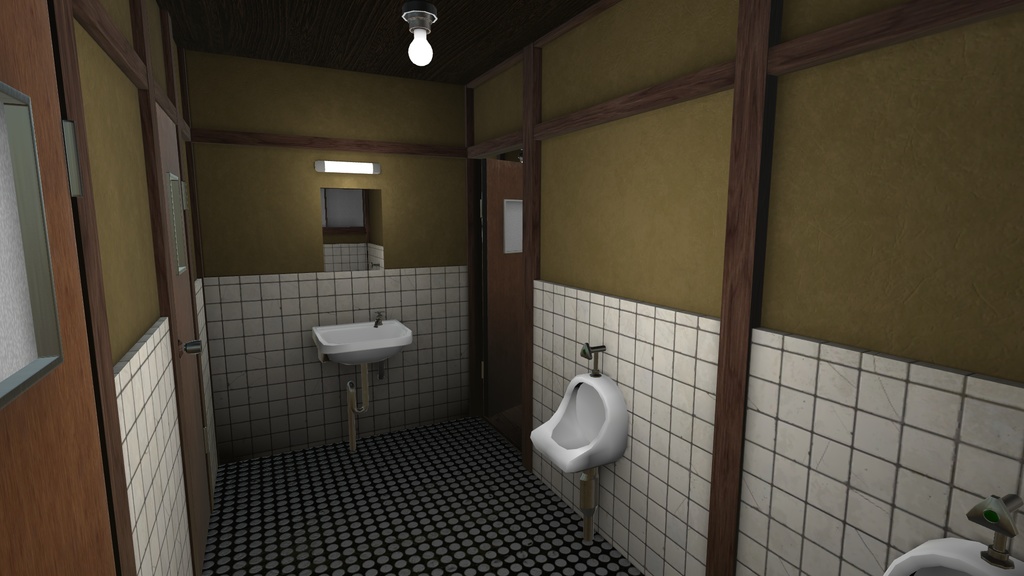 【VRChatワールド】昭和の古いアパート【シェアok】