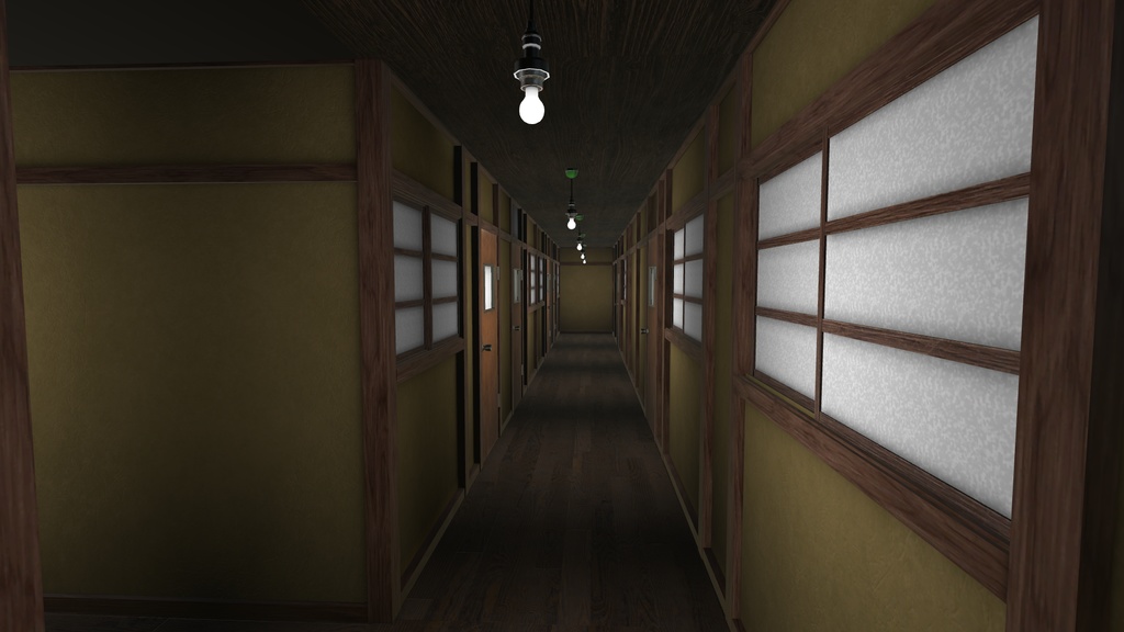 【VRChatワールド】昭和の古いアパート【シェアok】