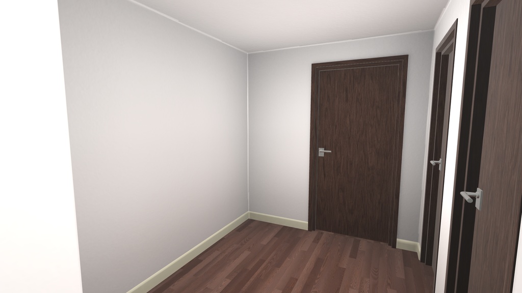 【VRChatワールド】アパートの一室-01