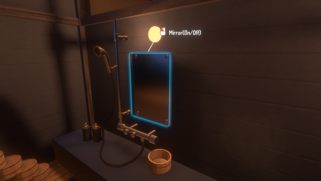 【VRChatワールド】旅館の一室vol.2(温泉付き)