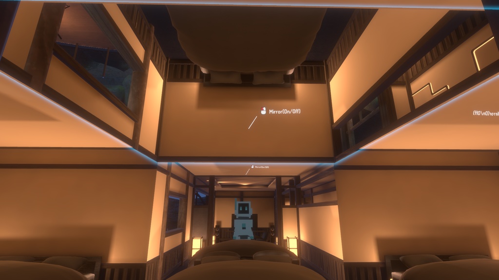 【VRChatワールド】旅館の一室vol.2(温泉付き)