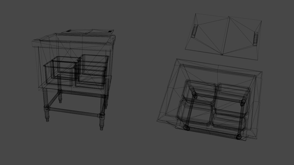 【3DModel】Bar関連の調理器具プロップ【28種類】
