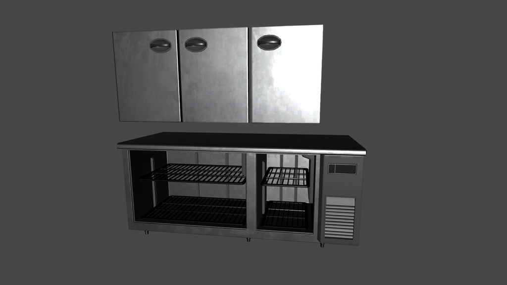 【3DModel】Bar関連の調理器具プロップ【28種類】