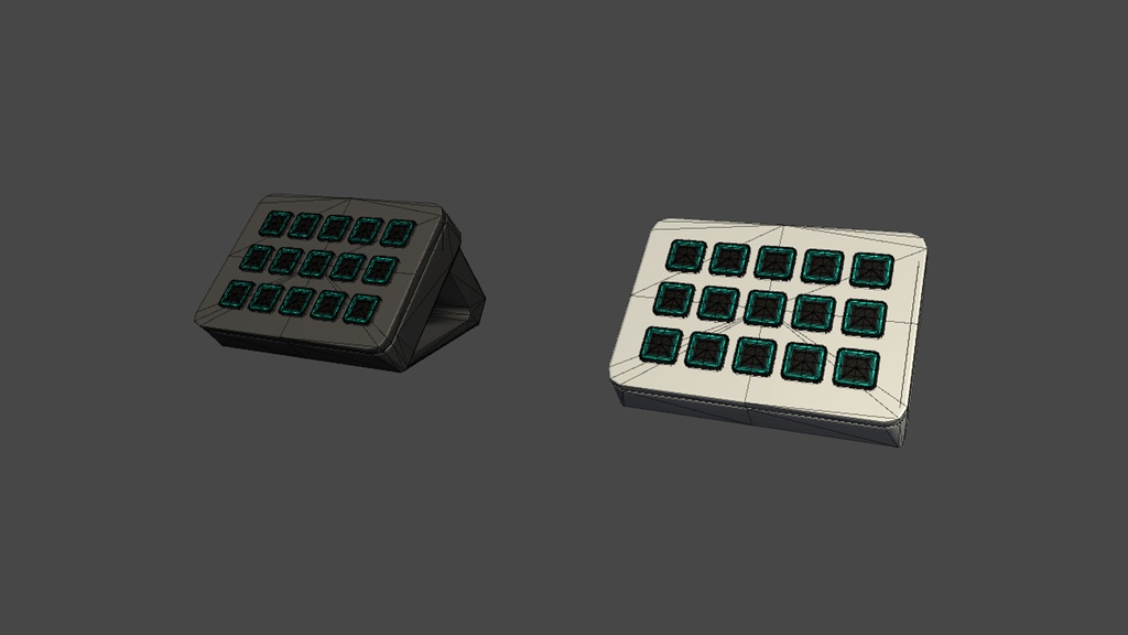 【3DModel】配信向けアイテムのプロップ【6種類】