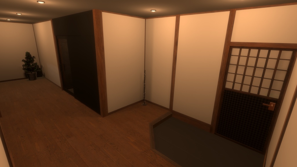 【VRChatワールド】旅館の一室vol.3