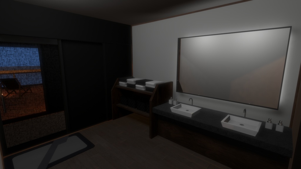 【VRChatワールド】旅館の一室vol.3