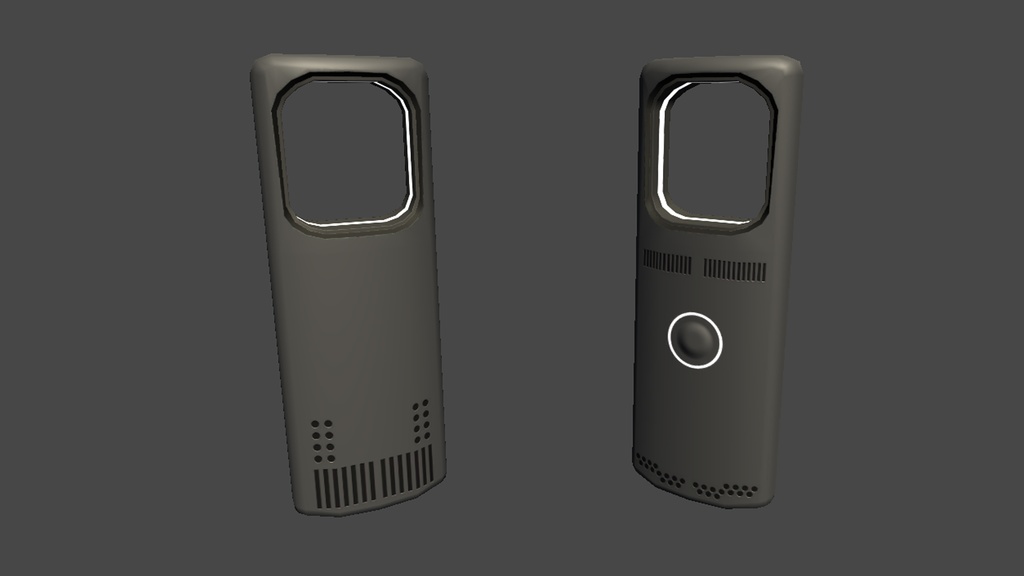 【3DModel】ハンディ扇風機プロップ【7種類(色差分あり)】