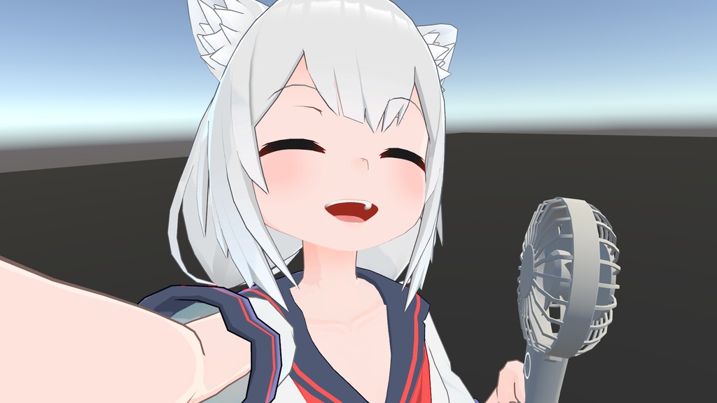 【3DModel】ハンディ扇風機プロップ【7種類(色差分あり)】