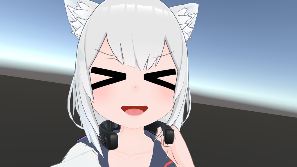 【3DModel】ハンディ扇風機プロップ【7種類(色差分あり)】