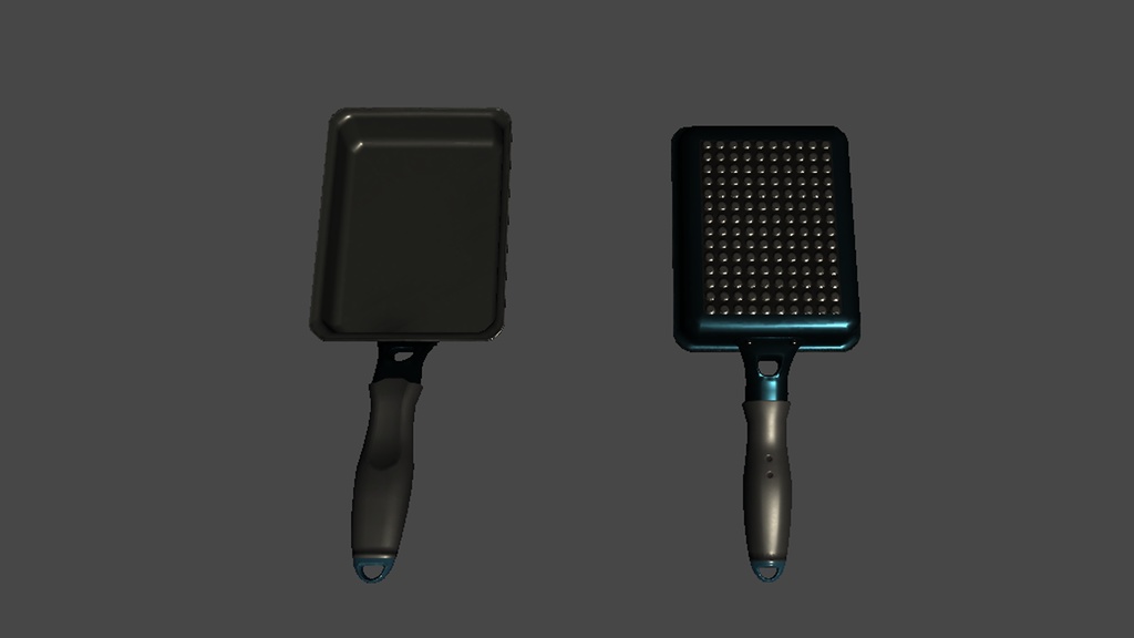 【3DModel】フライパン、鍋プロップセット【12種類】
