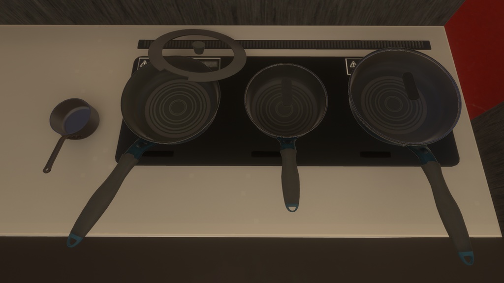 【3DModel】フライパン、鍋プロップセット【12種類】