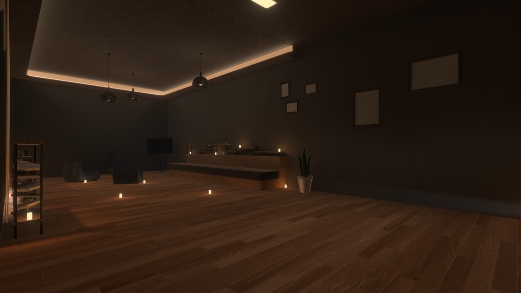 【VRChatワールド】Cozy House - basement
