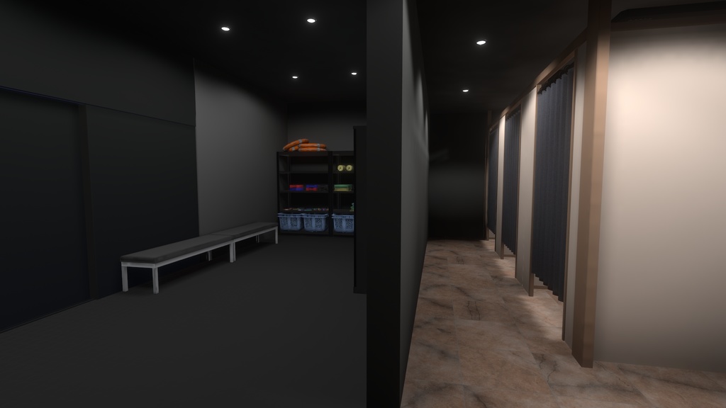 【VRChatワールド】Cozy House - basement