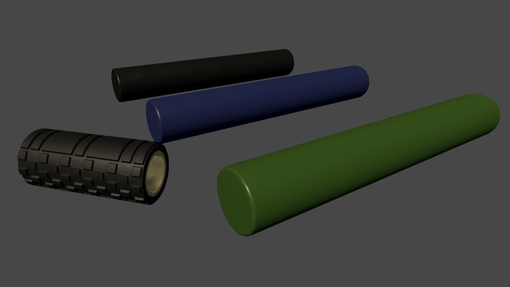 【3DModel】ジムのプロップ【26種類】