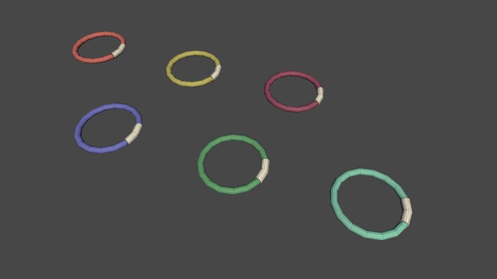 【3DModel】プールのプロップ【27種類】